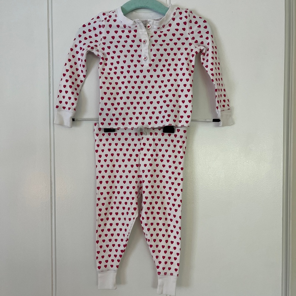 Roller Rabbit Red Heart Kids Pajama Set
